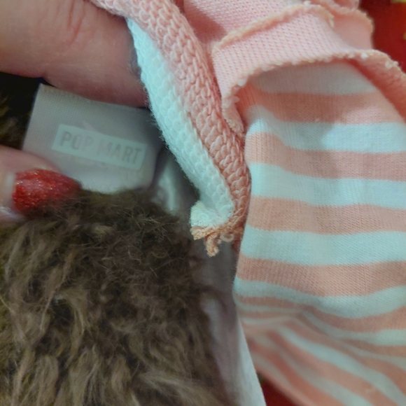 Catch Me The Monsters Cute Plush Doll with Pink Bow - Picture 7 of 8